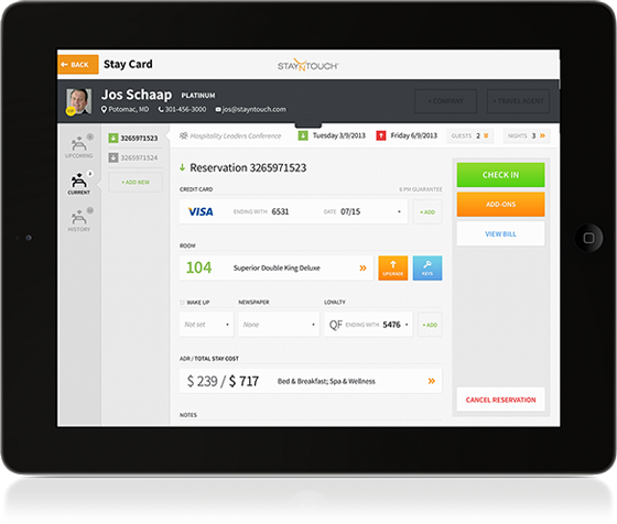 Logical layout facilitates conversations with guest Rover Slider