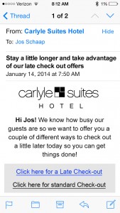 Promote late check outs with the right hotel technology