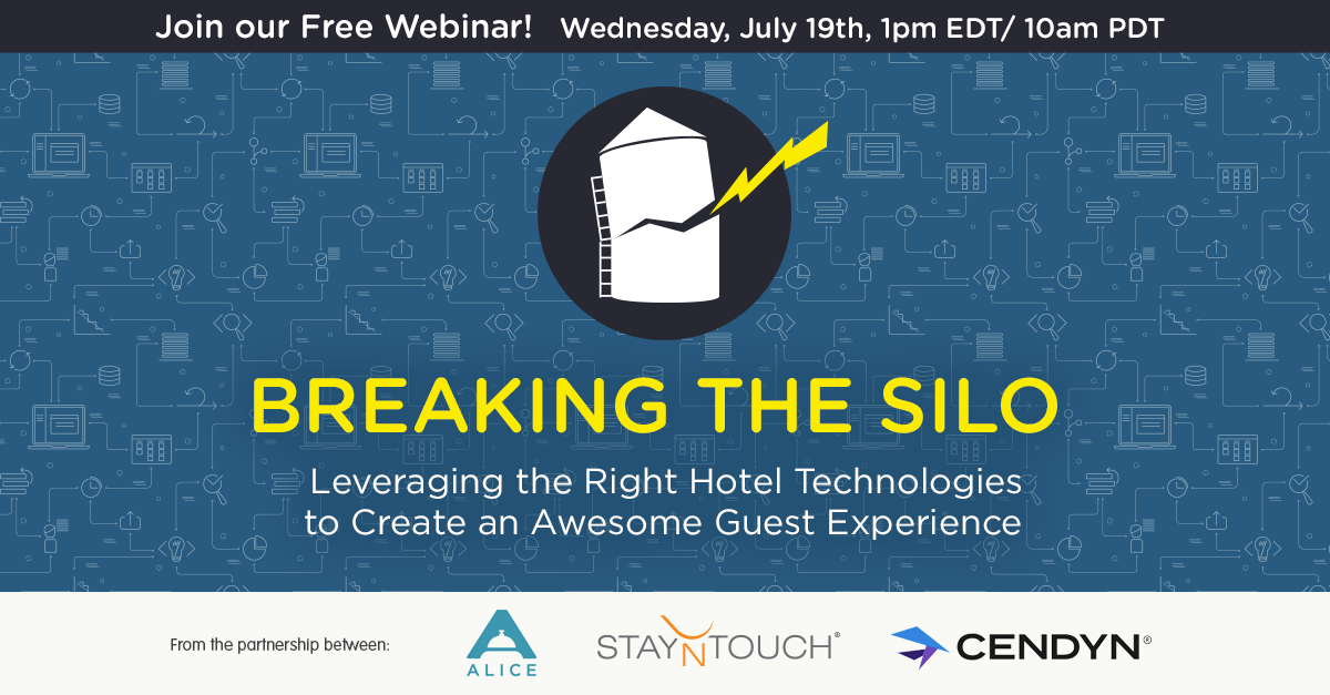 Free webinar: Breaking the Silo - Leveraging the Right Hotel Technologies to Create an Awesome Guest Experience